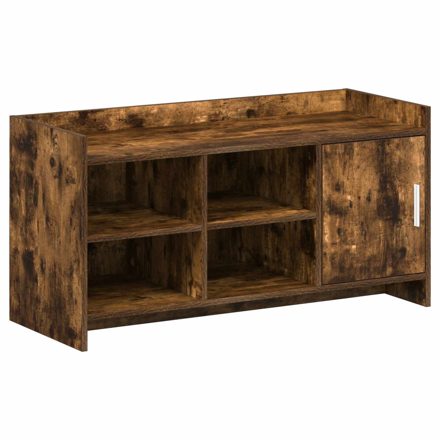 Sko skab med dør Røget eg 100 x 39,5 x 51 cm Konstrueret træ