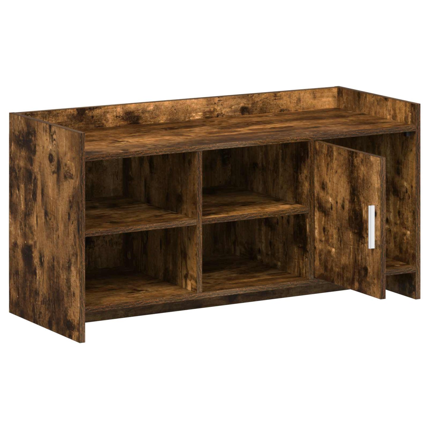 Sko skab med dør Røget eg 100 x 39,5 x 51 cm Konstrueret træ