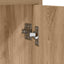 Sko skab 100 x 39,5 x 51 cm Konstrueret træ Artisan-eg