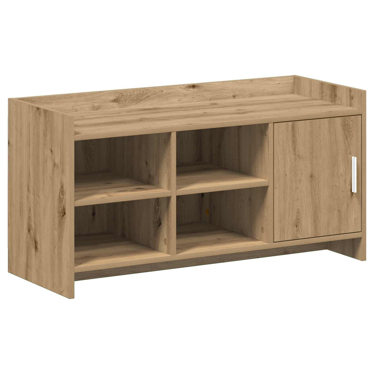 Sko skab 100 x 39,5 x 51 cm Konstrueret træ Artisan-eg