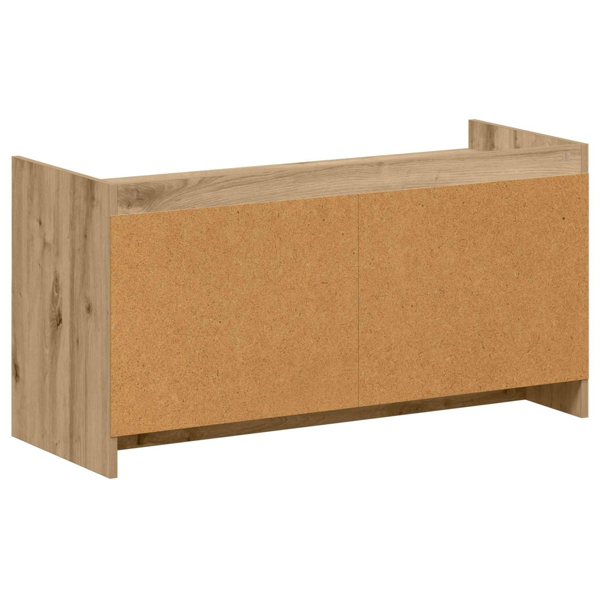 Sko skab 100 x 39,5 x 51 cm Konstrueret træ Artisan-eg