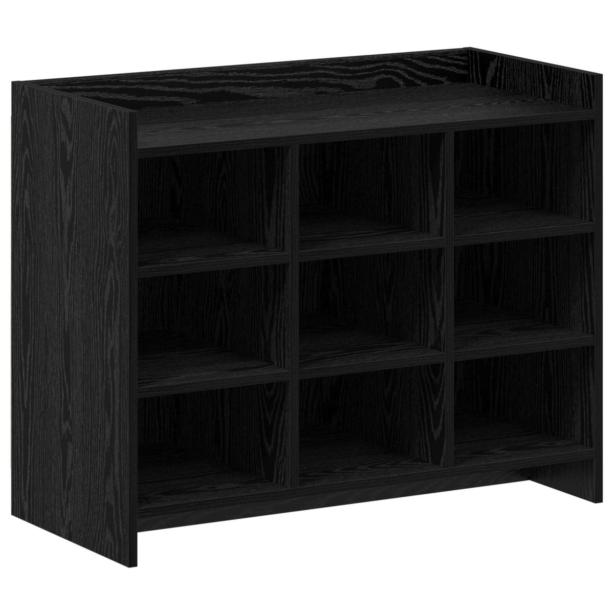 Sko skab Sort eg 85 x 39,5 x 70 cm Konstrueret træ