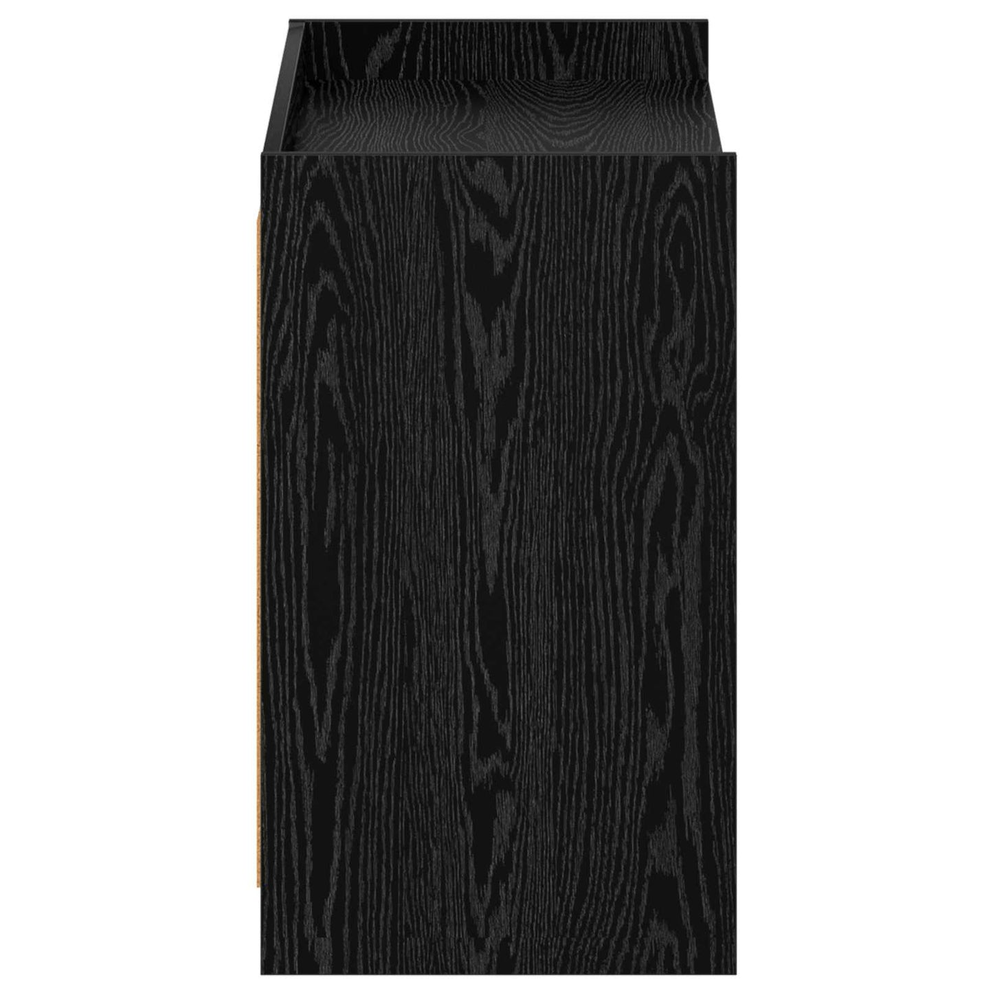 Sko skab Sort eg 85 x 39,5 x 70 cm Konstrueret træ