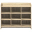 Sko skab Sonoma-eg 85 x 39,5 x 70 cm Konstrueret træ