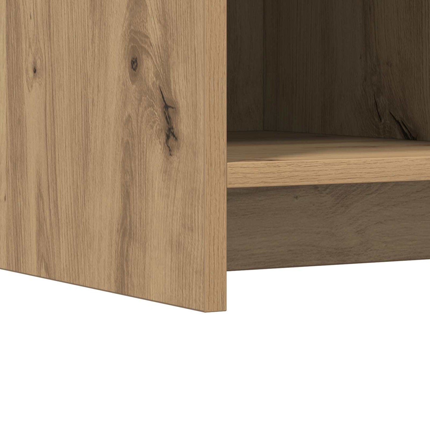Sko skab 85 x 39,5 x 70 cm Konstrueret træ Artisan-eg