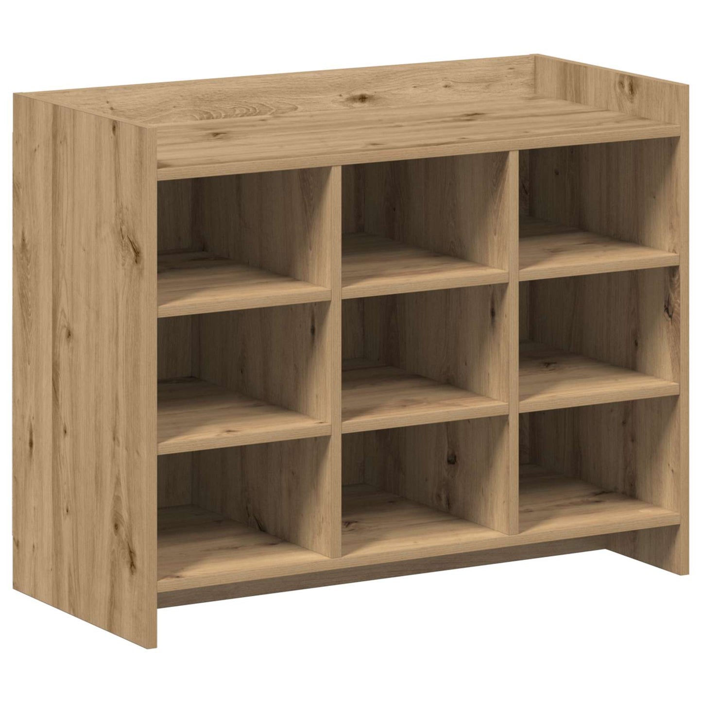 Sko skab 85 x 39,5 x 70 cm Konstrueret træ Artisan-eg