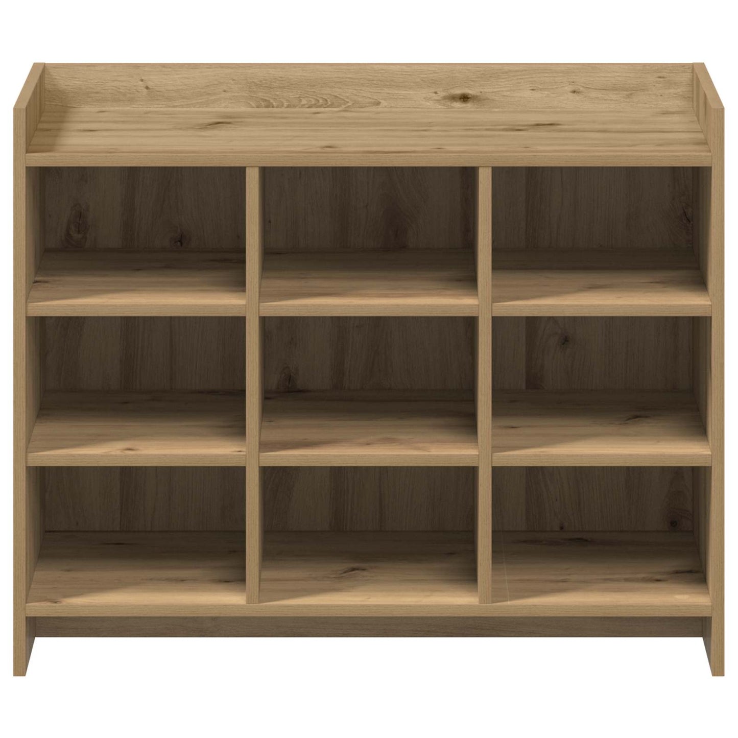 Sko skab 85 x 39,5 x 70 cm Konstrueret træ Artisan-eg