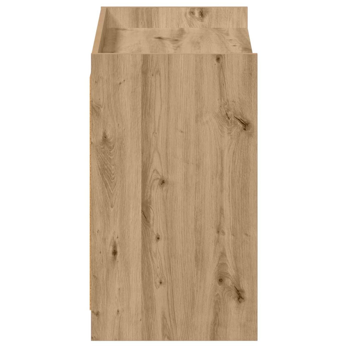 Sko skab 85 x 39,5 x 70 cm Konstrueret træ Artisan-eg