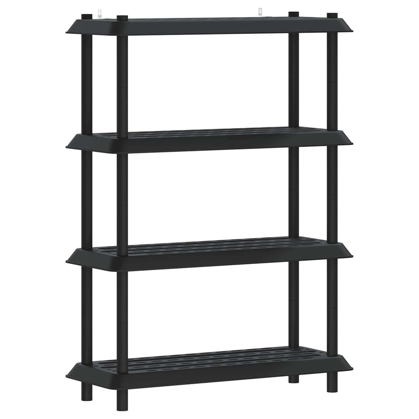 Reol 4 niveauer 100 x 40 x 136,5 cm PP Antracit