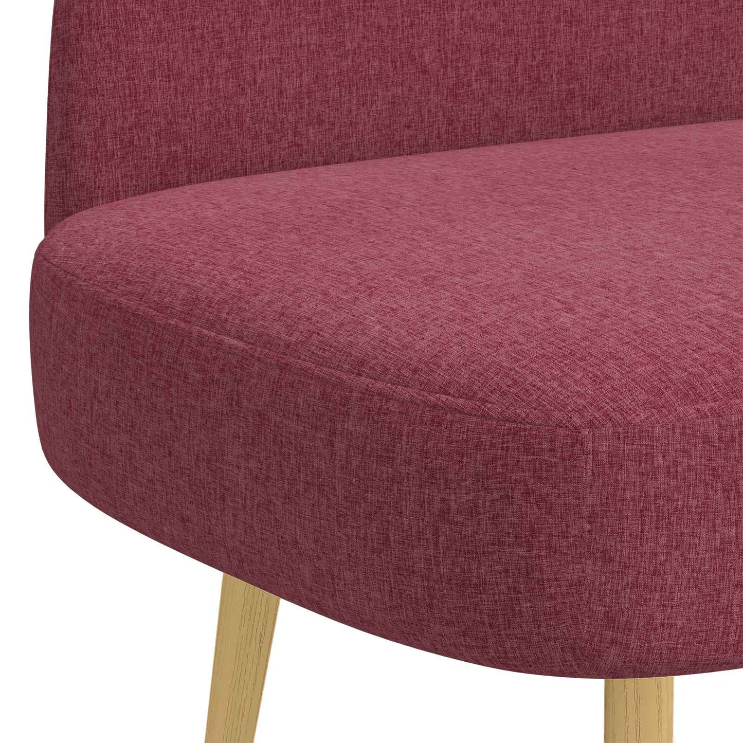 Polstret bænk med ryg Vinrød 110 x 60 x 76 cm