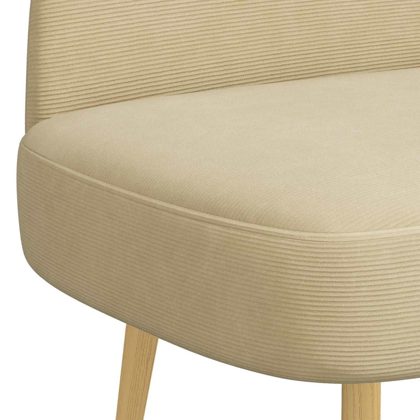 Polstret bænk med ryg Lysegrå 110 x 60 x 76 cm Velourstof