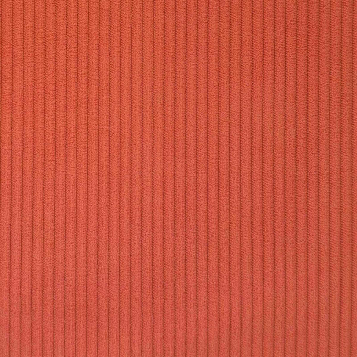 Polstret bænk med ryg Rød orange 110 x 60 x 76 cm Velourstof