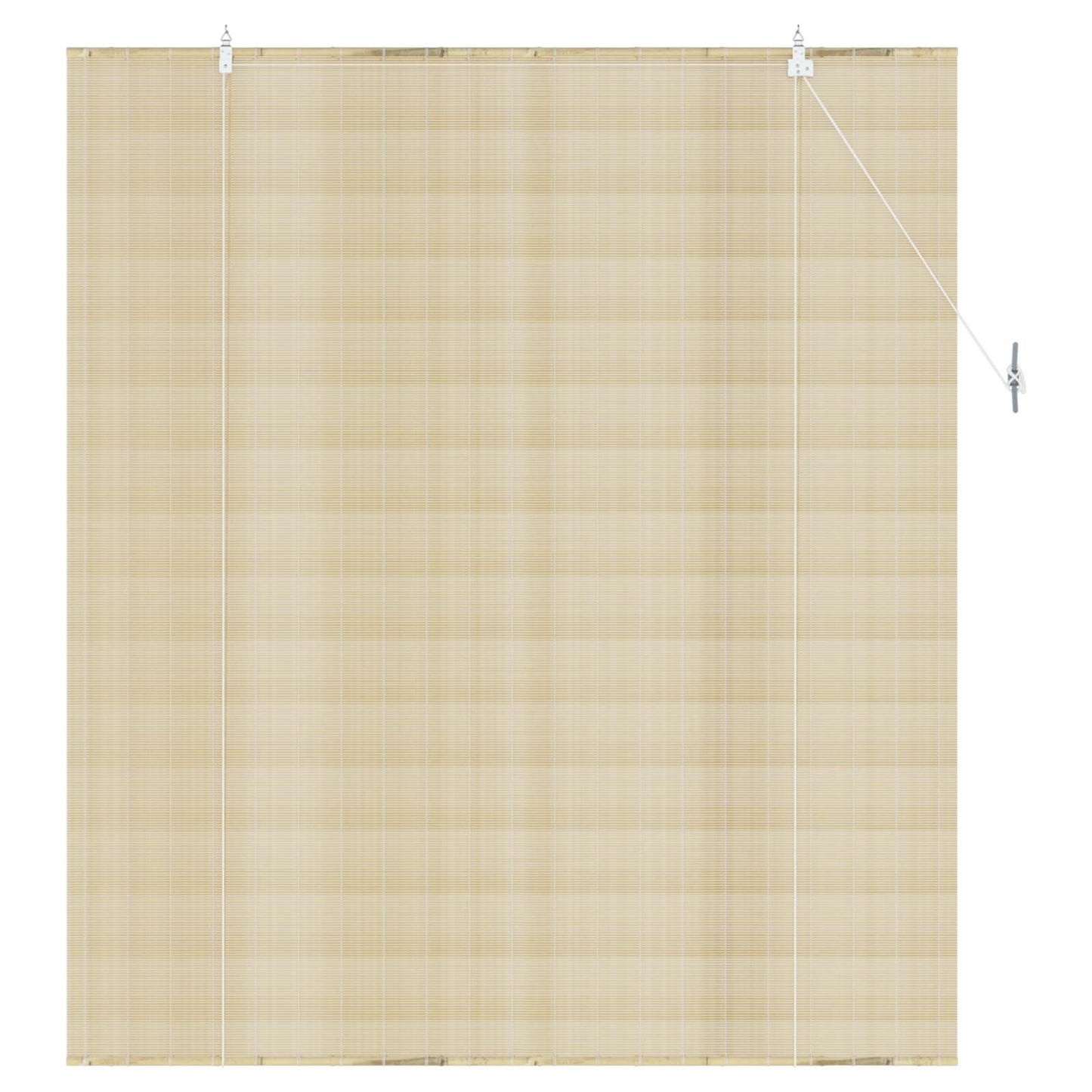 Rullegardin Naturfarvet 130 x 160 cm Bambus