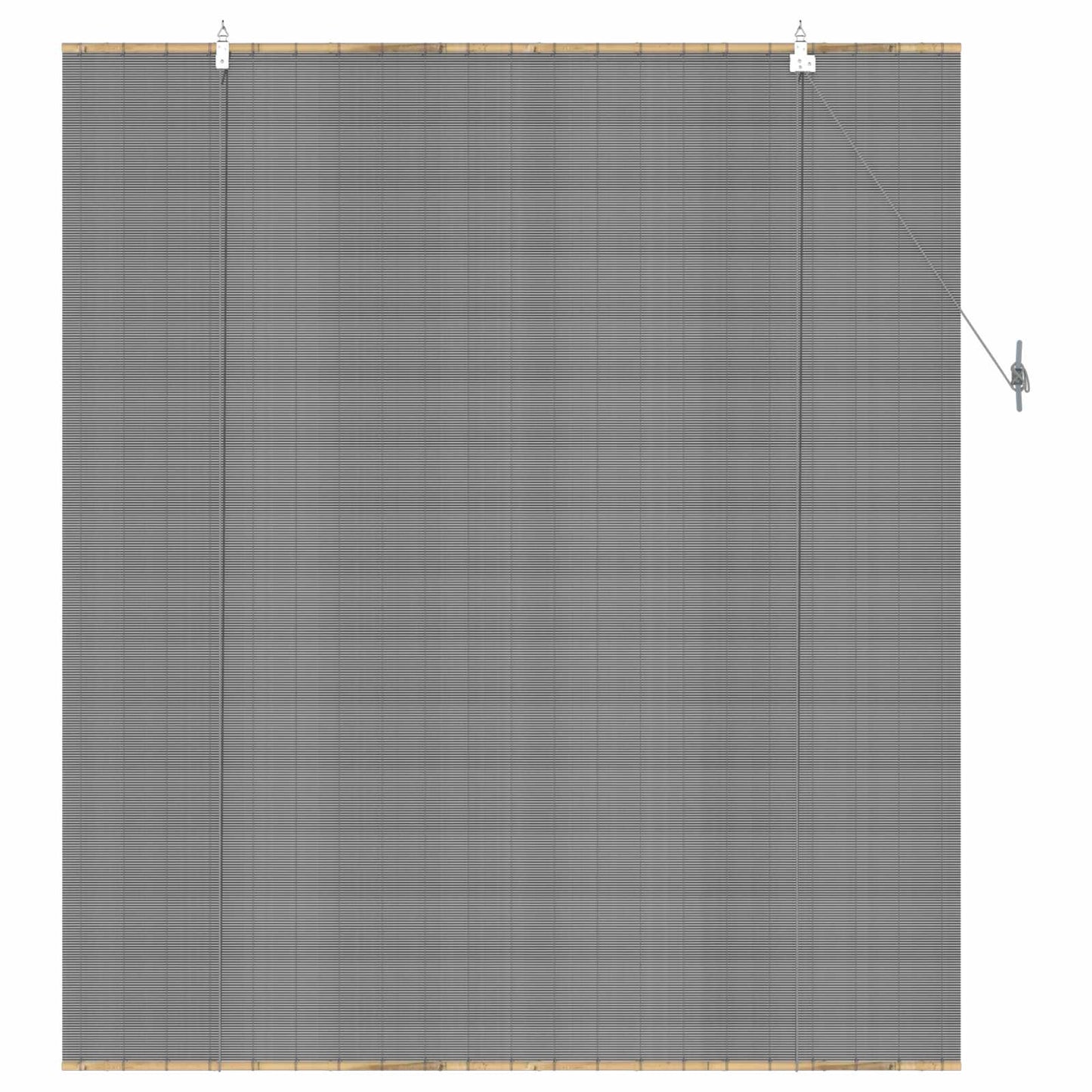 Rullegardin Grå 120 x 160 cm Bambus