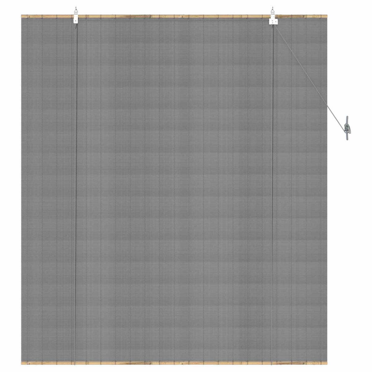 Rullegardin Grå 140 x 160 cm Bambus