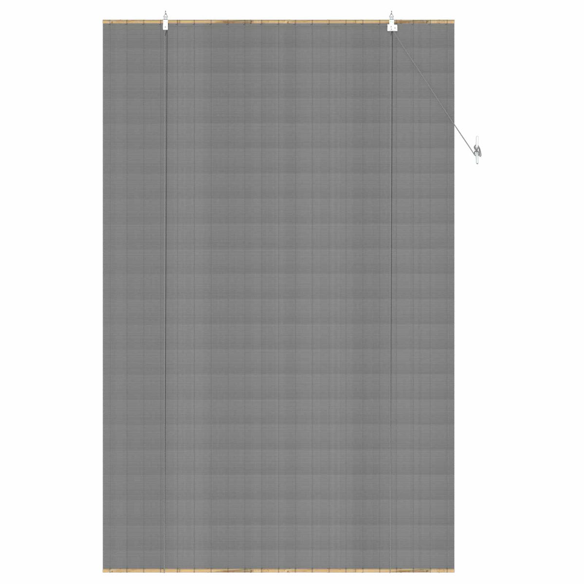 Rullegardin Grå 150 x 220 cm Bambus