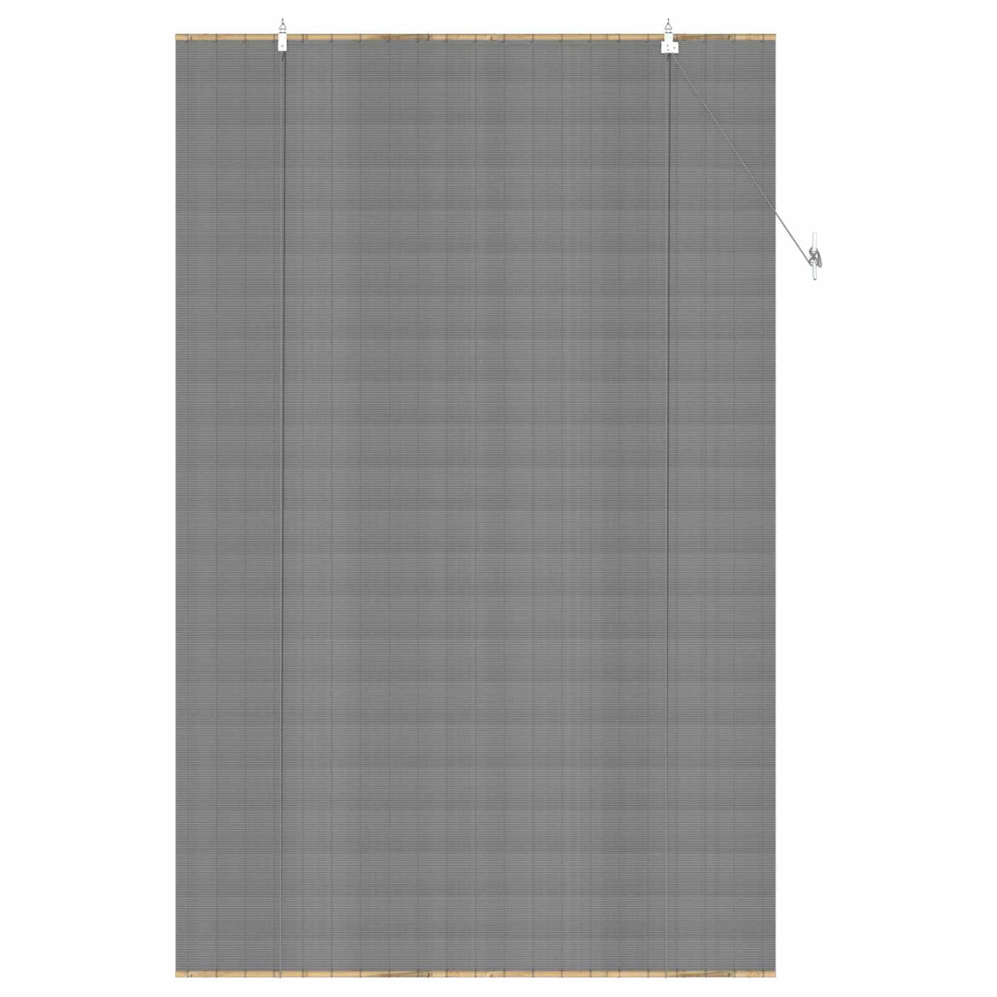 Rullegardin Grå 160 x 220 cm Bambus