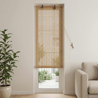 Rullegardin Brun 40 x 220 cm Bambus