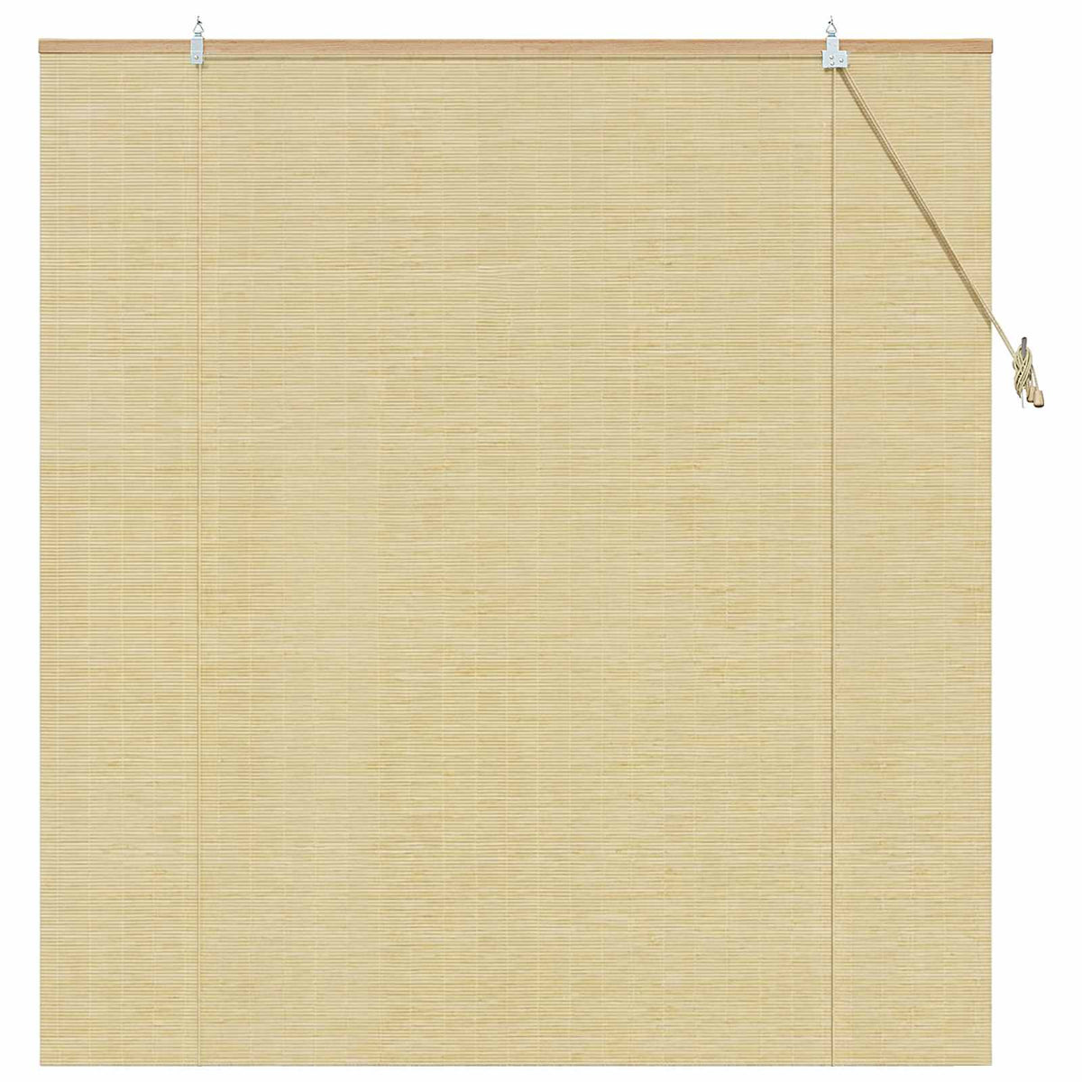 Rullegardin Naturfarvet 130 x 160 cm Bambus