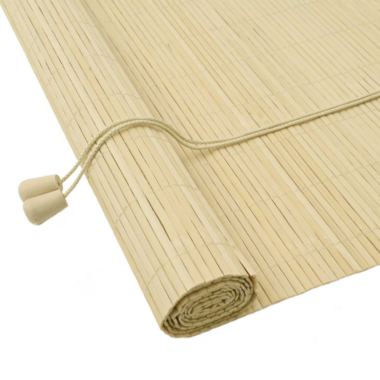 Rullegardin Naturfarvet 130 x 220 cm Bambus