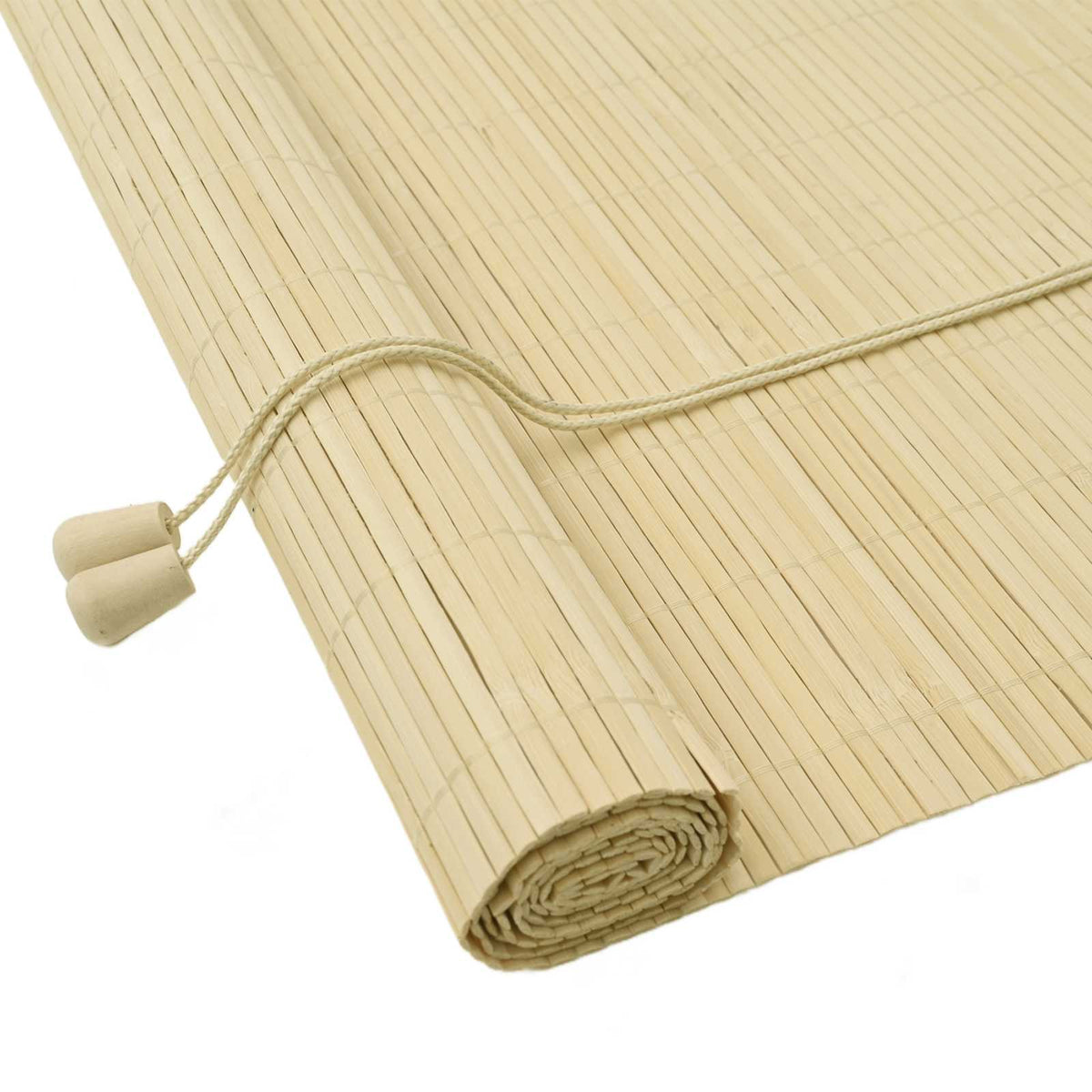 Rullegardin Naturfarvet 160 x 160 cm Bambus