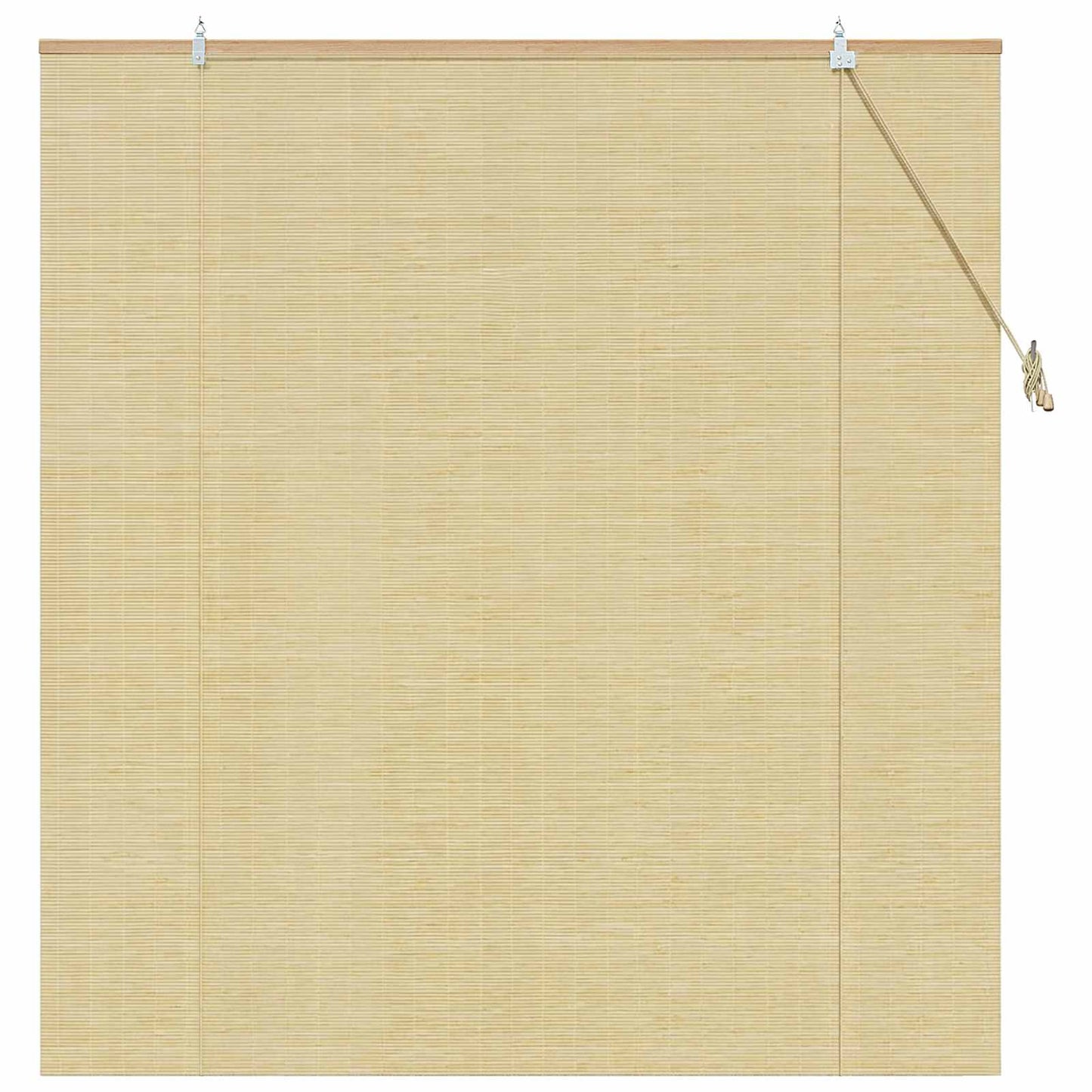 Rullegardin Naturfarvet 160 x 160 cm Bambus
