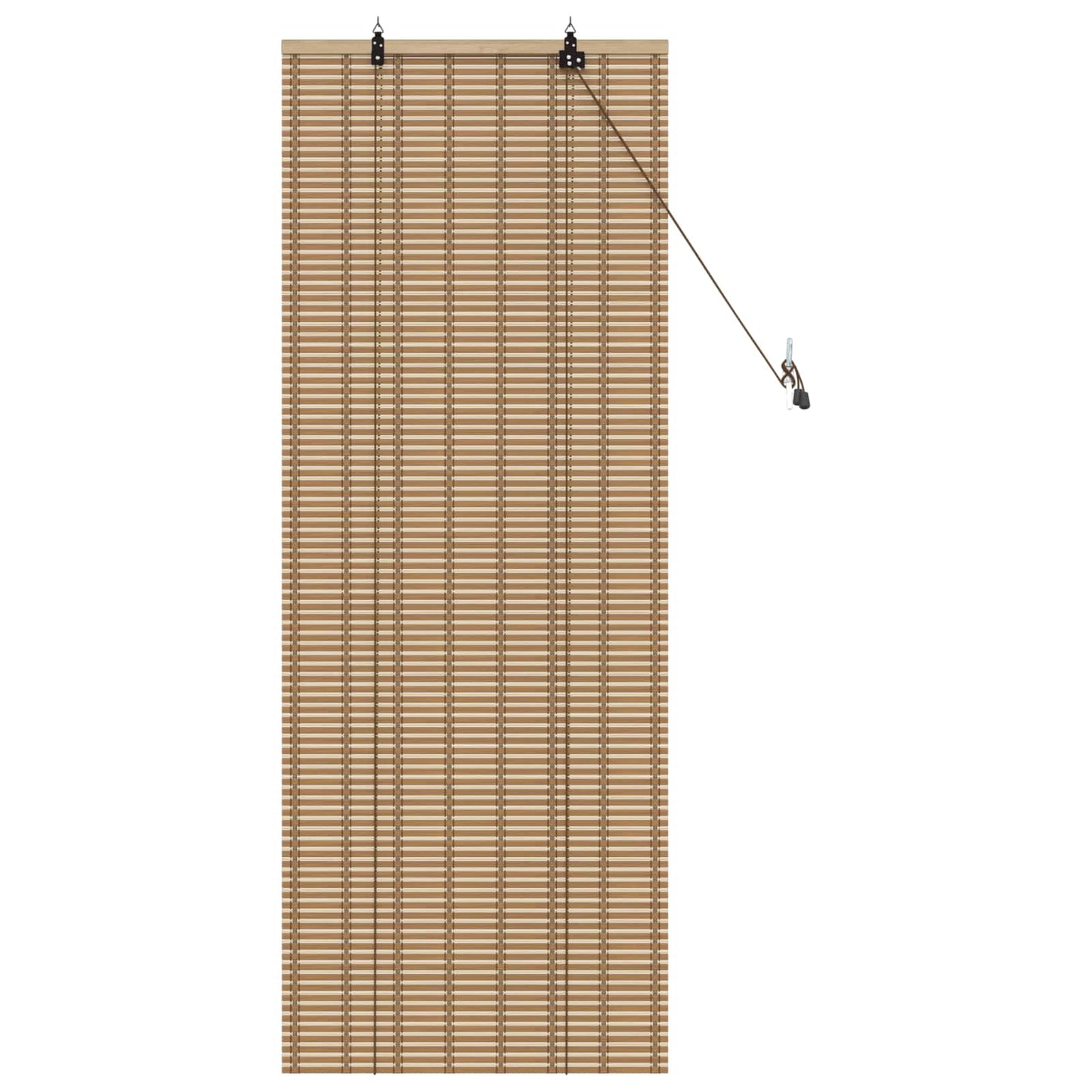 Rullegardin Naturlig og Brun 40 x 160 cm Bambus