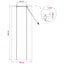 Rullegardin Brun 50 x 160 cm Bambus