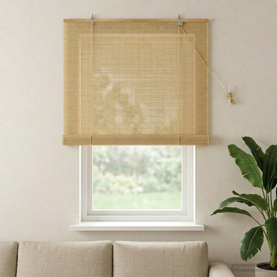 Rullegardin Naturfarvet 100 x 160 cm Bambus