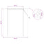 Rullegardin Naturfarvet 140 x 160 cm Bambus