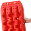 Traction Board 2 stk. Rød 106 x 30,5 x 7 cm Forstærket nylon