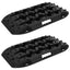 Traction Board 2 stk. Sort 57,5x30,5x5,5 cm Forstærket nylon