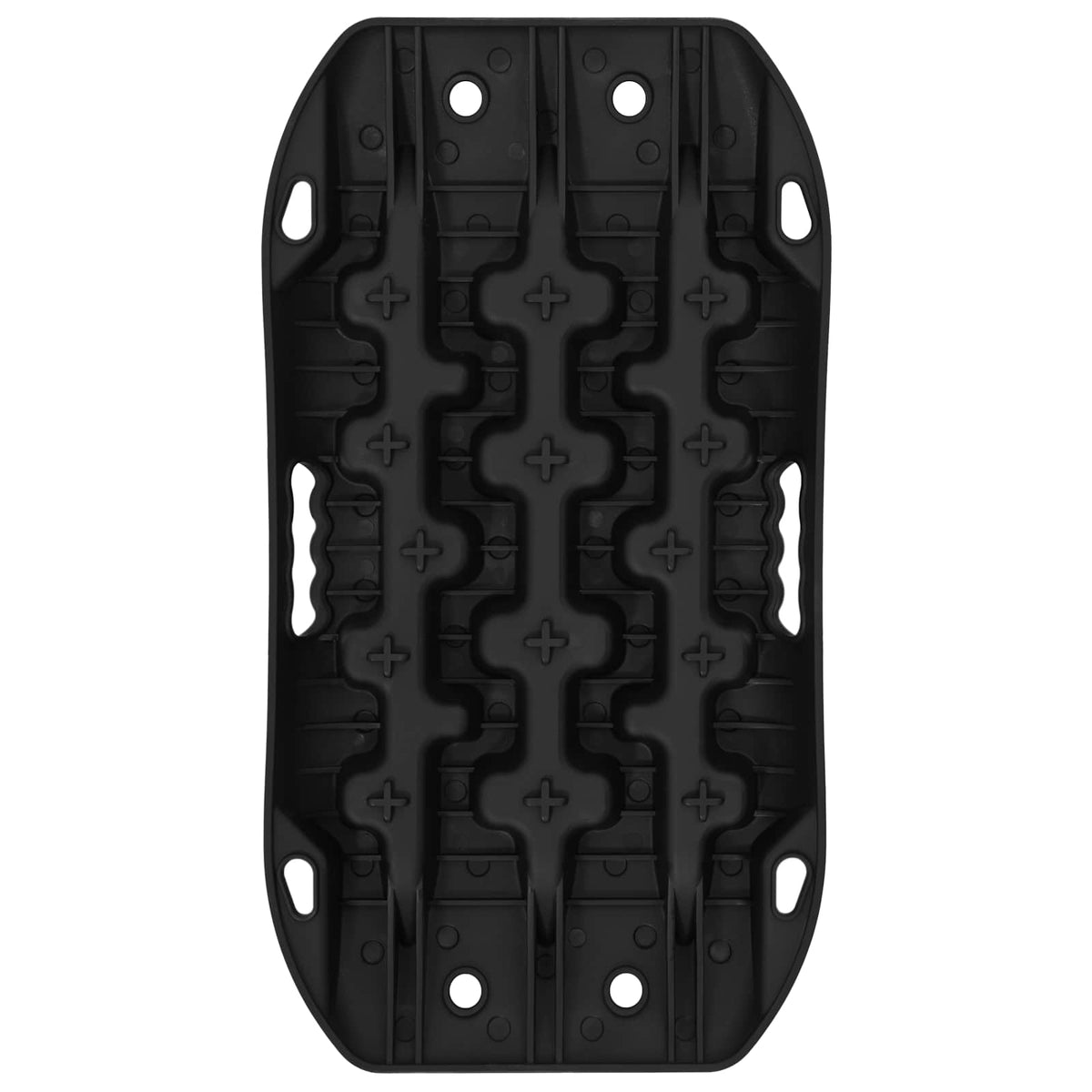 Traction Board 2 stk. Sort 57,5x30,5x5,5 cm Forstærket nylon