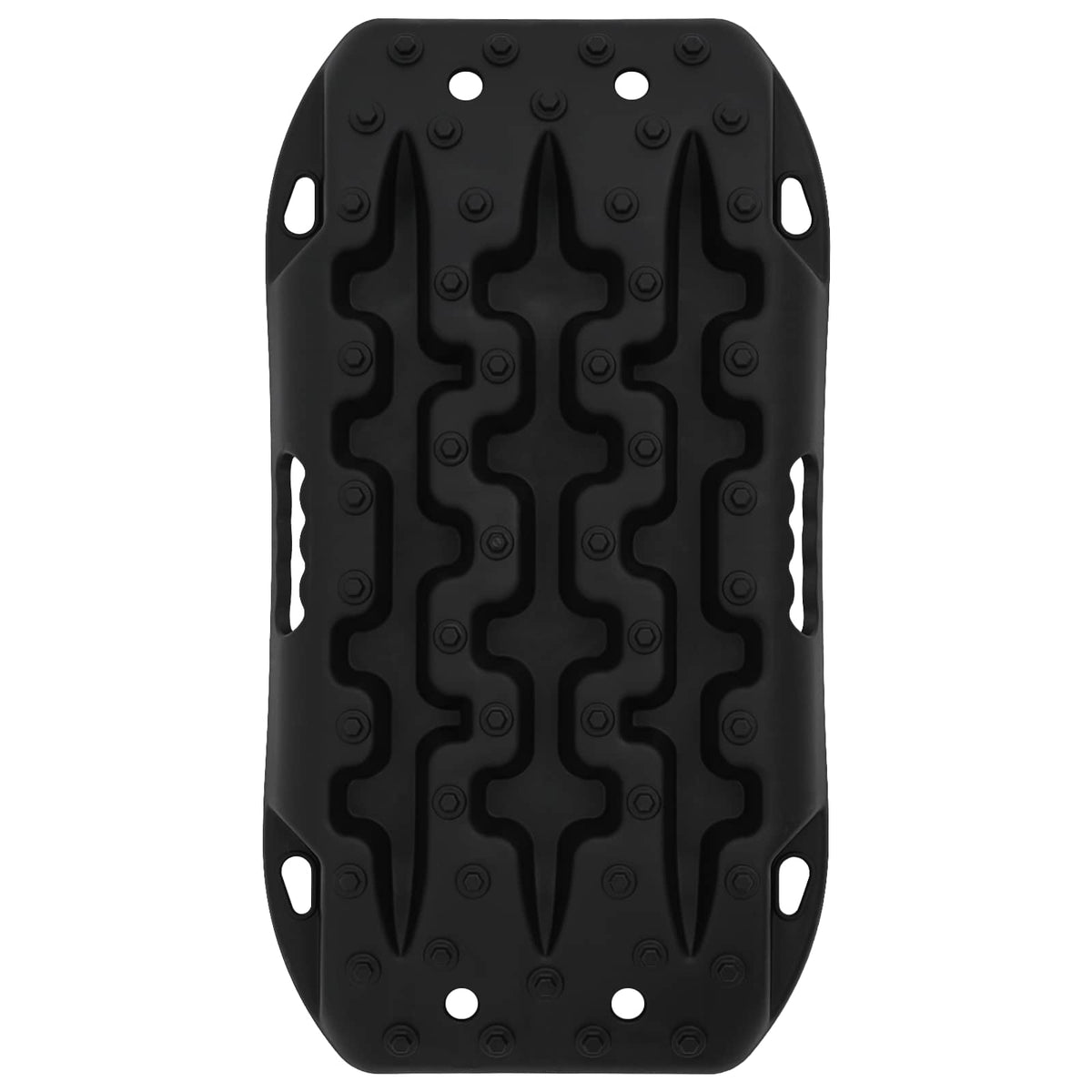 Traction Board 2 stk. Sort 57,5x30,5x5,5 cm Forstærket nylon