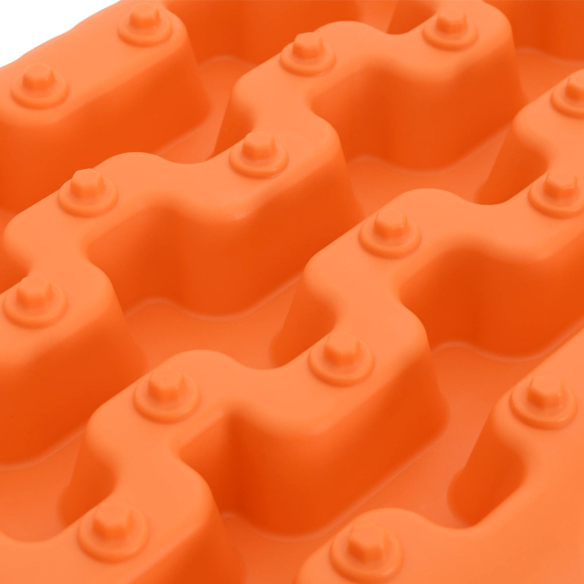 Traction Board 2 stk. Orange 57,5x30,5x5,5 cm Forstærket nylon
