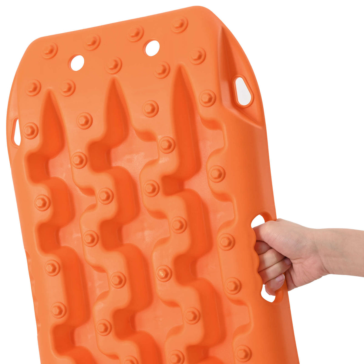 Traction Board 2 stk. Orange 57,5x30,5x5,5 cm Forstærket nylon