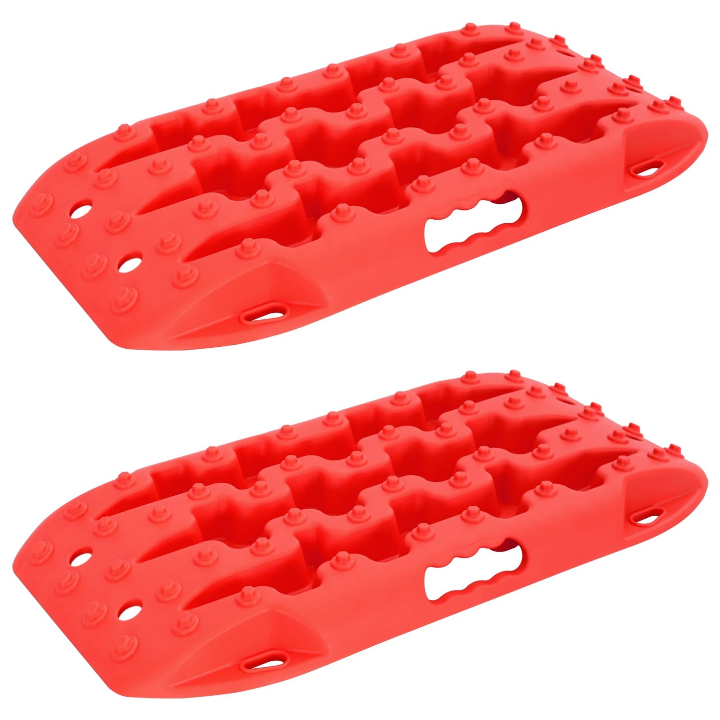 Traction Board 2 stk. Rød 57,5 x 30,5 x 5,5 cm Forstærket nylon