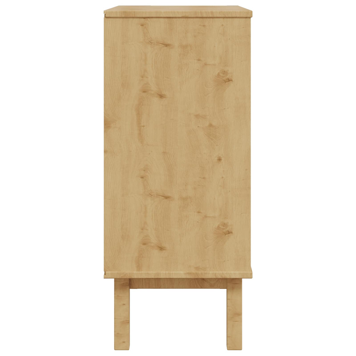 Skuffeskab OTTA Sort 76,5 x 39,5 x 90 cm Massivt fyrretræ