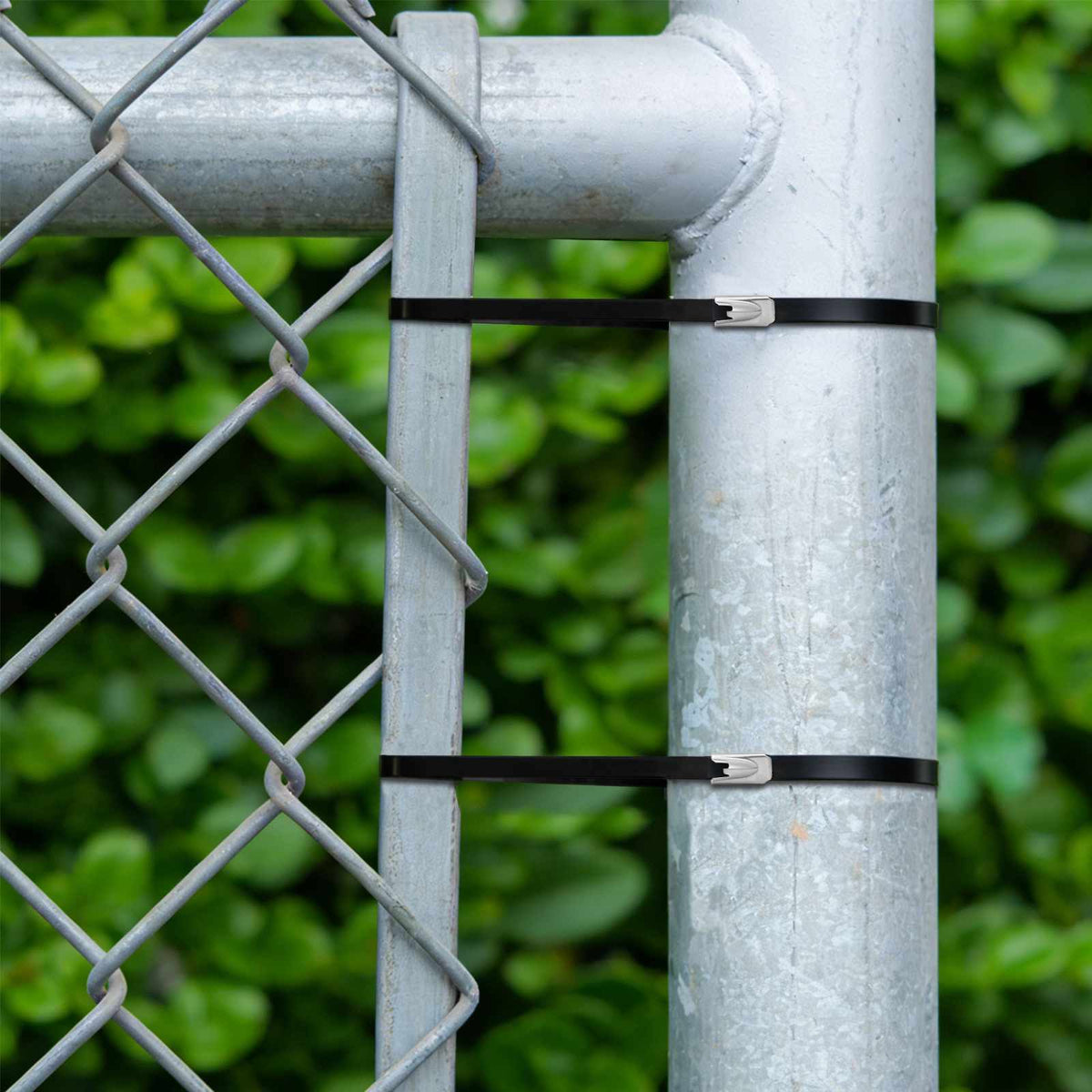 Kabelbånd 12 stk. 4,6 x 450 mm Sort