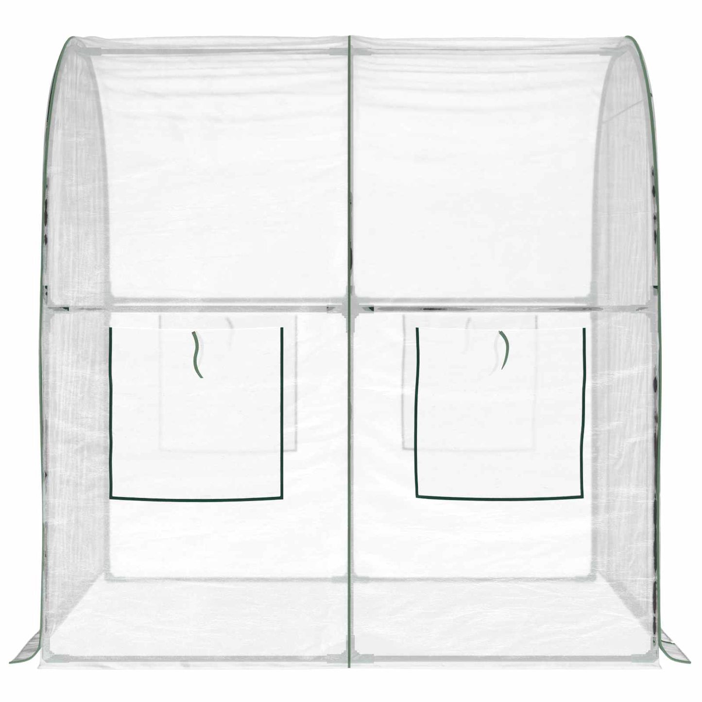 Drivhus med ramme 160 x 200 x 192,5 cm PVC Transparent