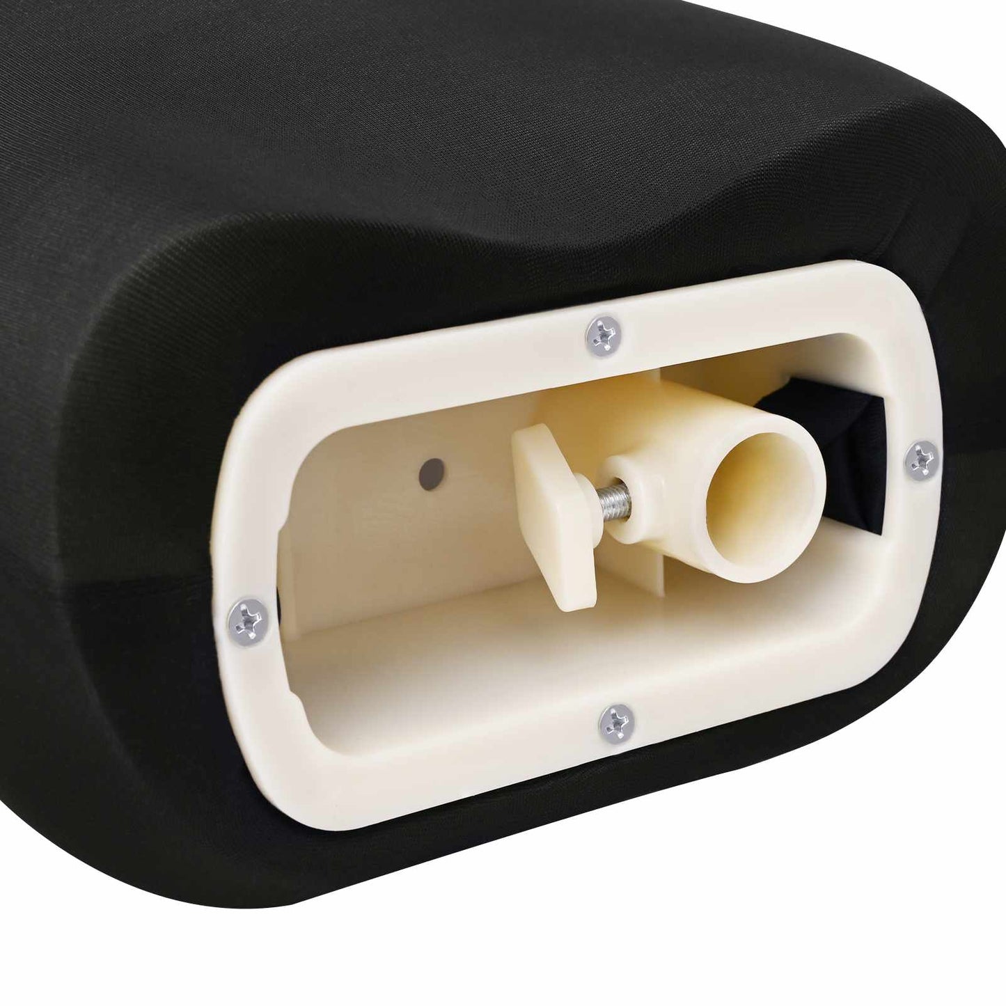 Justerbar 120-150 cm Mannequin med Base Unisex PP Sort