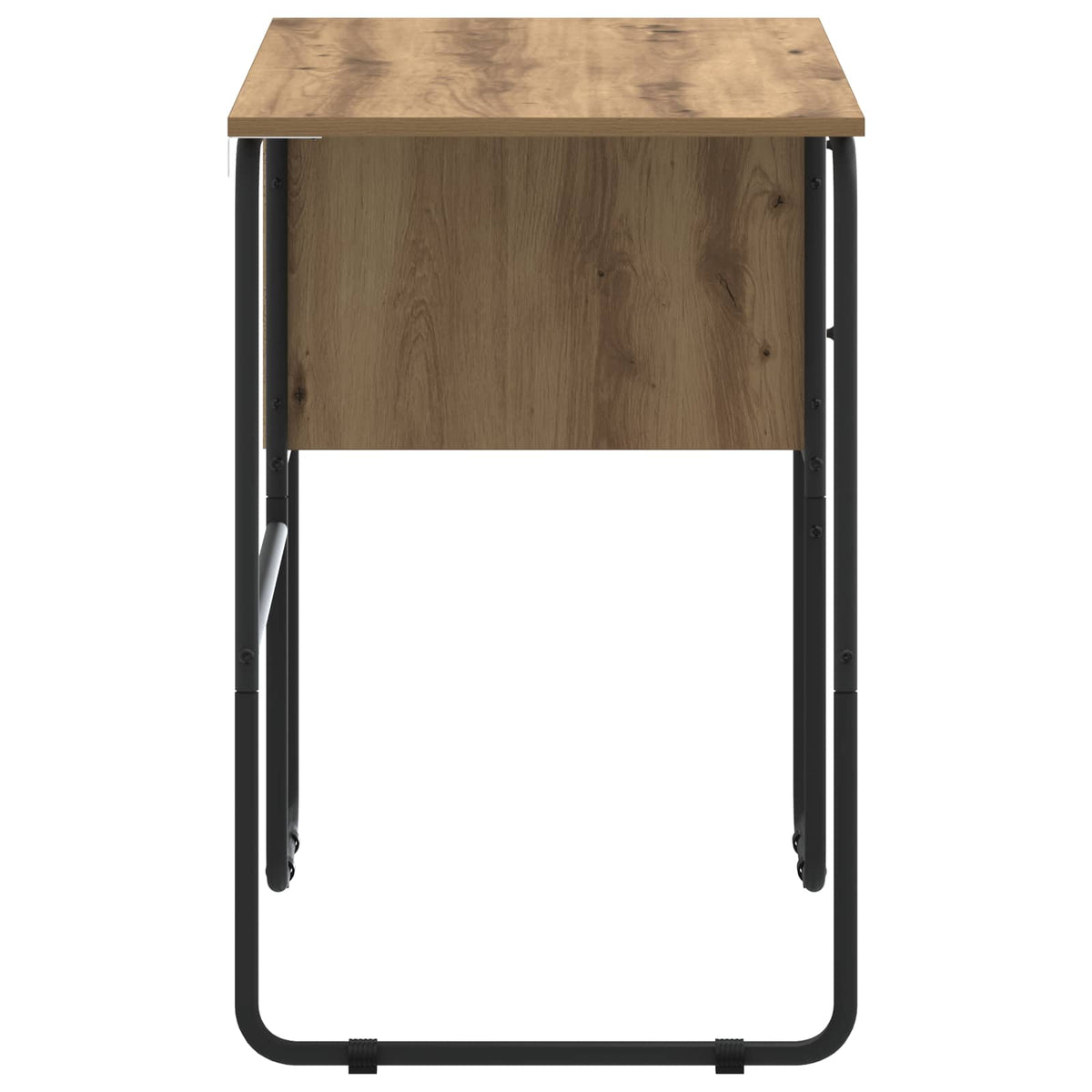 Skrivebord med opbevaring Artisan-eg 100 x 50 x 75 cm