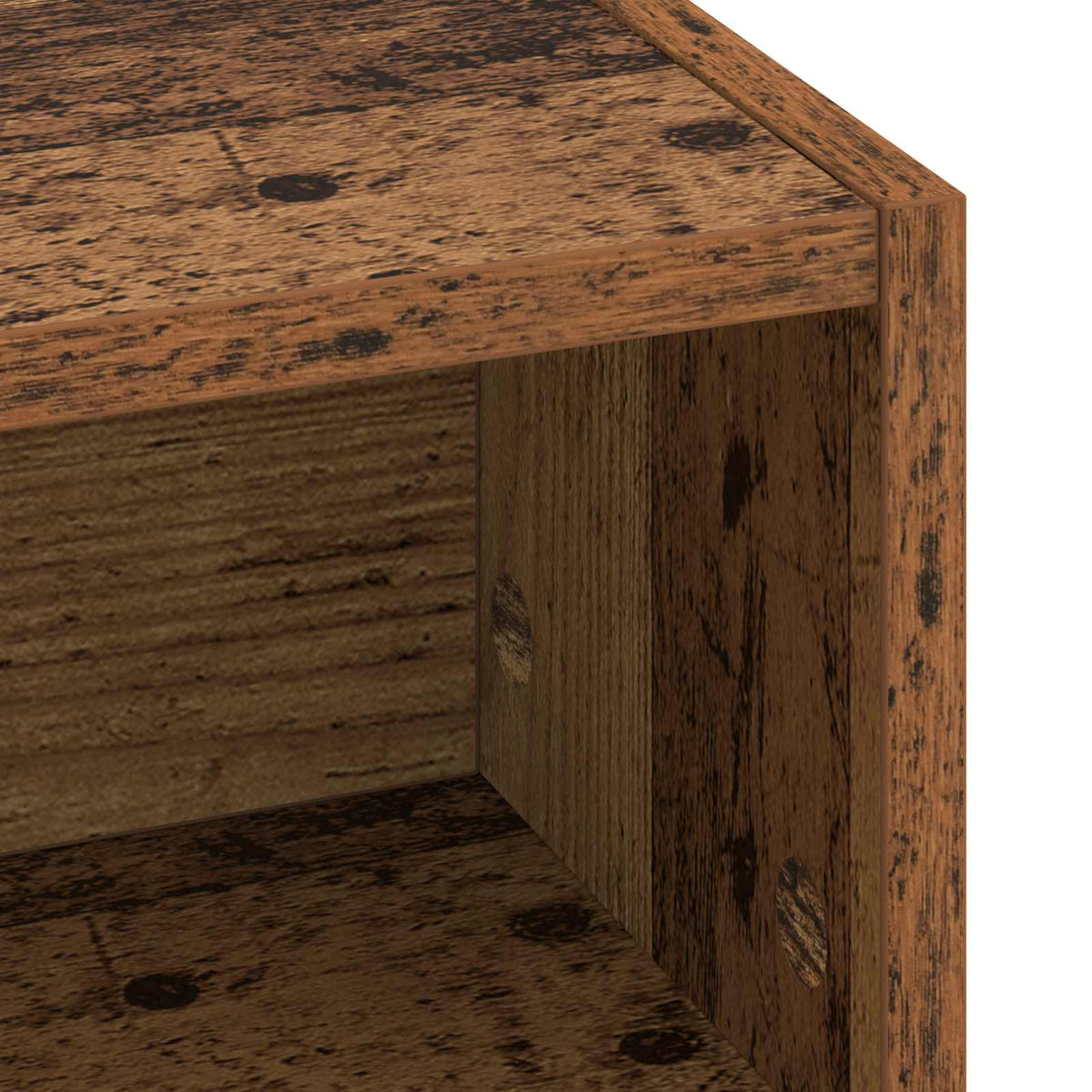 Skrivebord med opbevaring Gammelt træ 60 x 50 x 91 cm