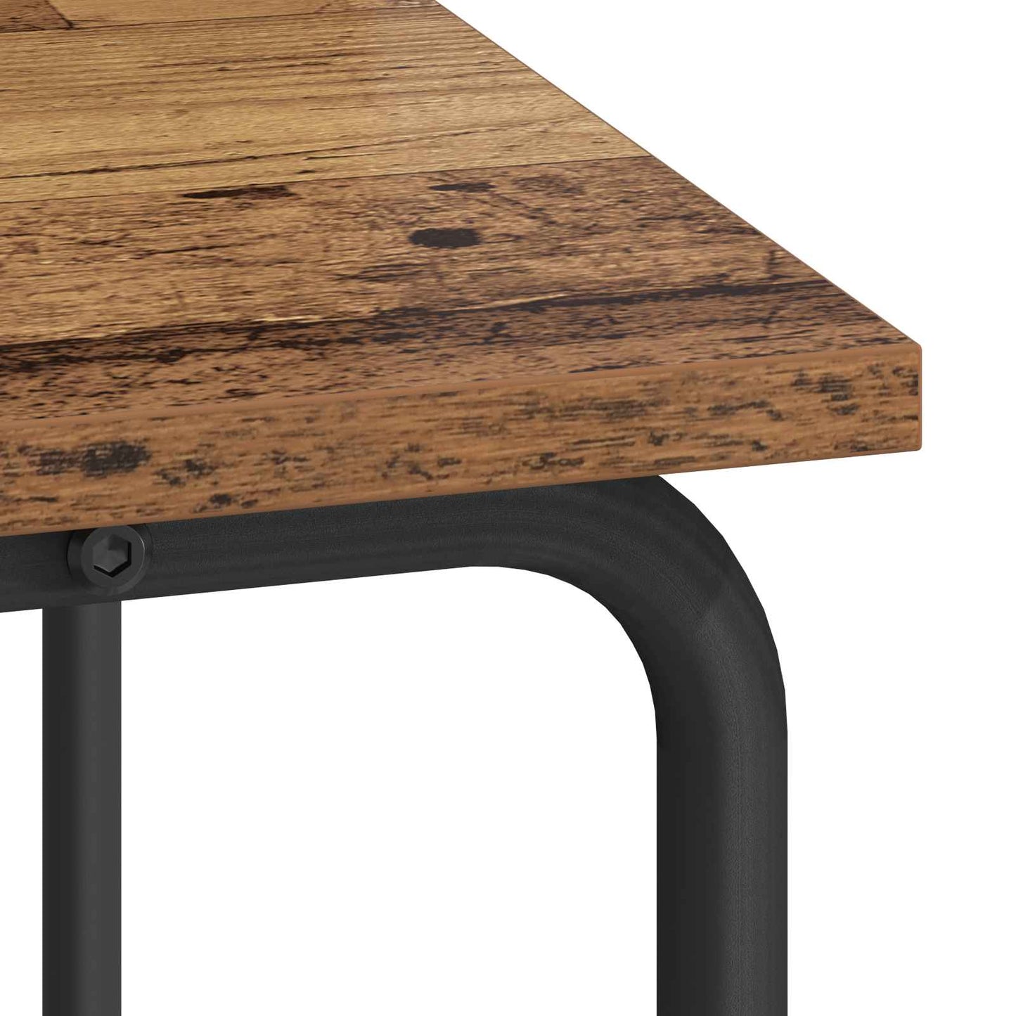 Skrivebord med opbevaring Gammelt træ 80 x 50 x 91 cm