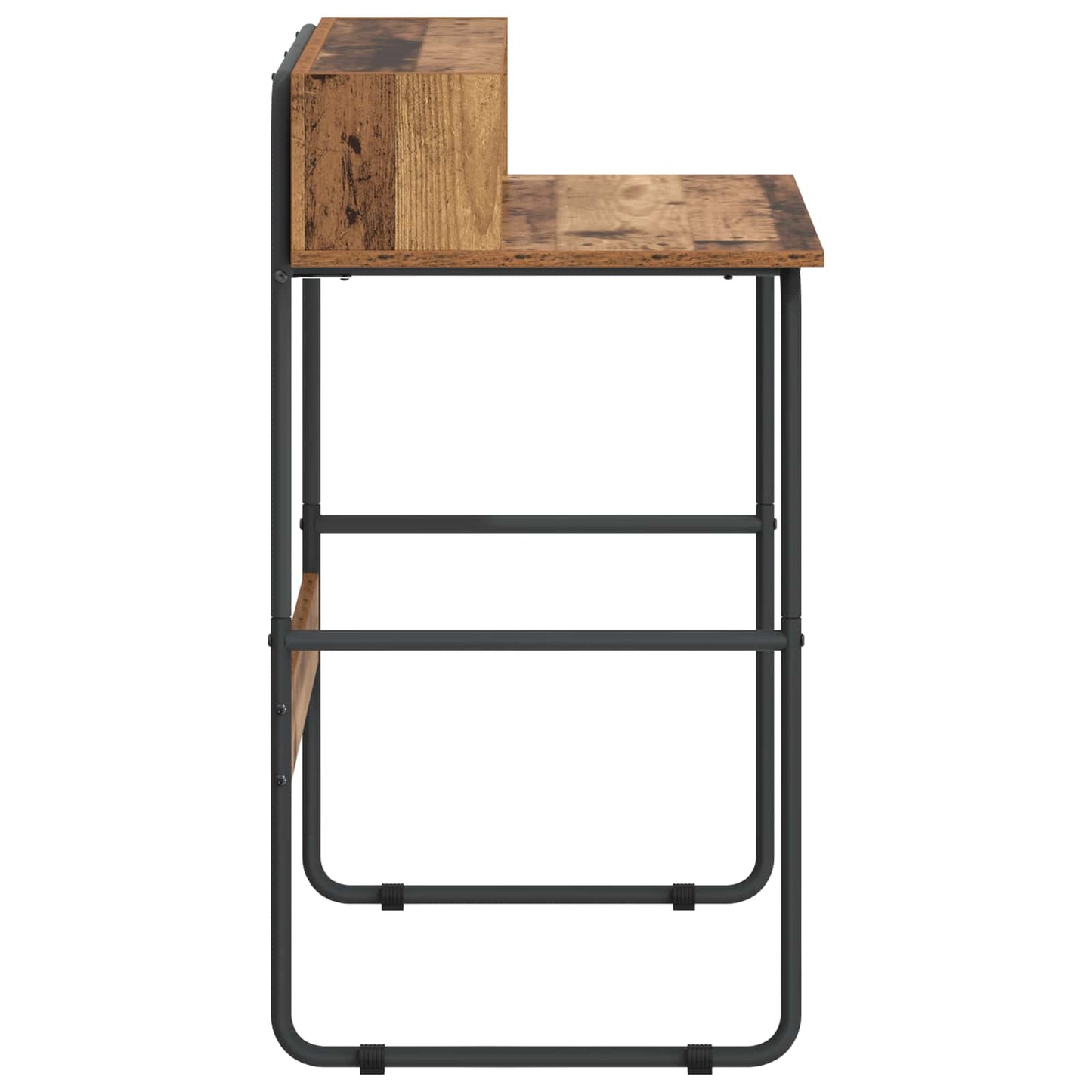 Skrivebord med opbevaring Gammelt træ 80 x 50 x 91 cm