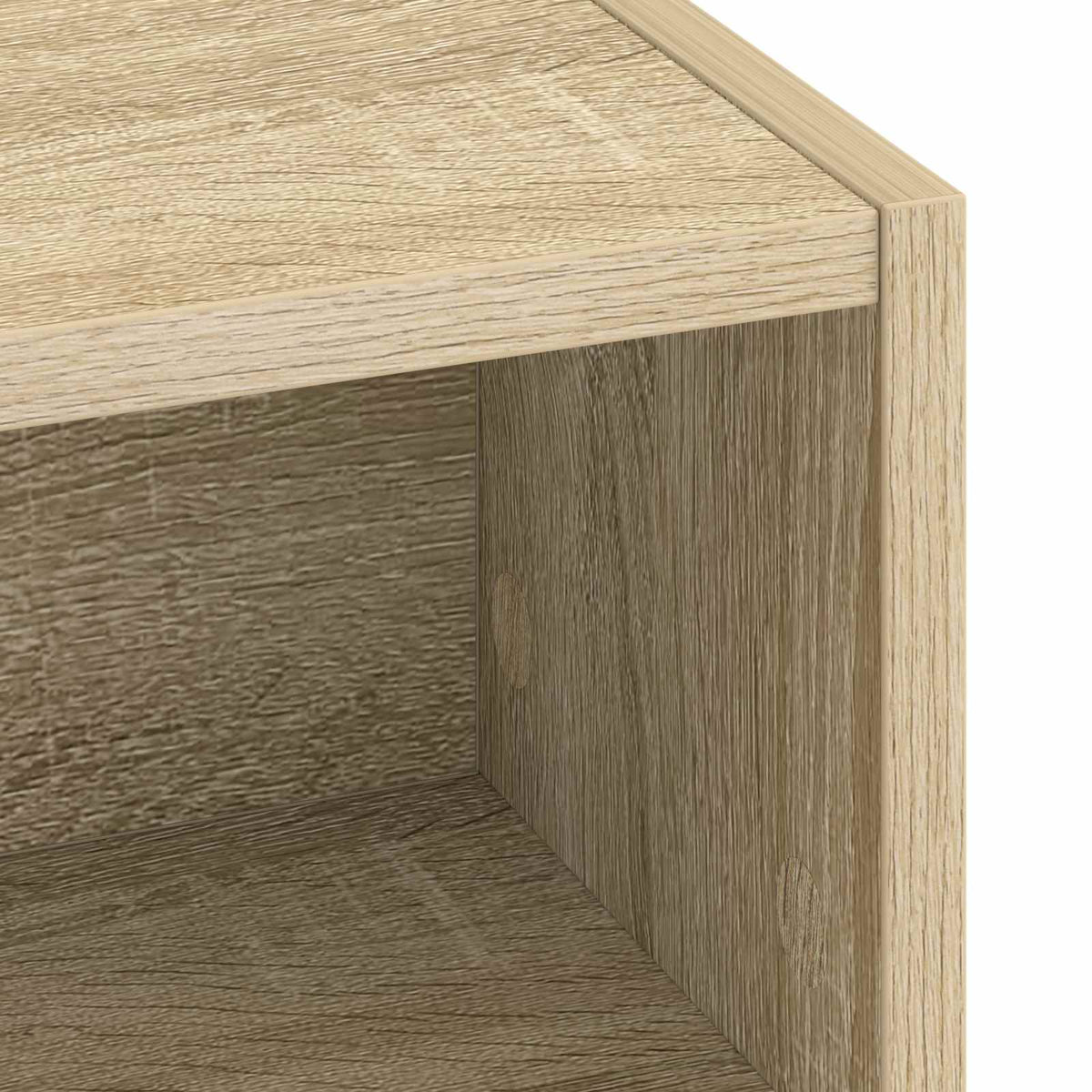 Skrivebord med opbevaring Sonoma-eg 100 x 50 x 91 cm