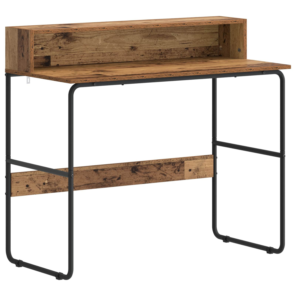 Skrivebord med opbevaring Gammelt træ 100 x 50 x 91 cm