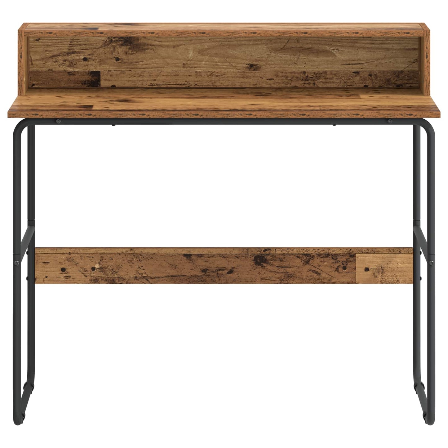 Skrivebord med opbevaring Gammelt træ 100 x 50 x 91 cm