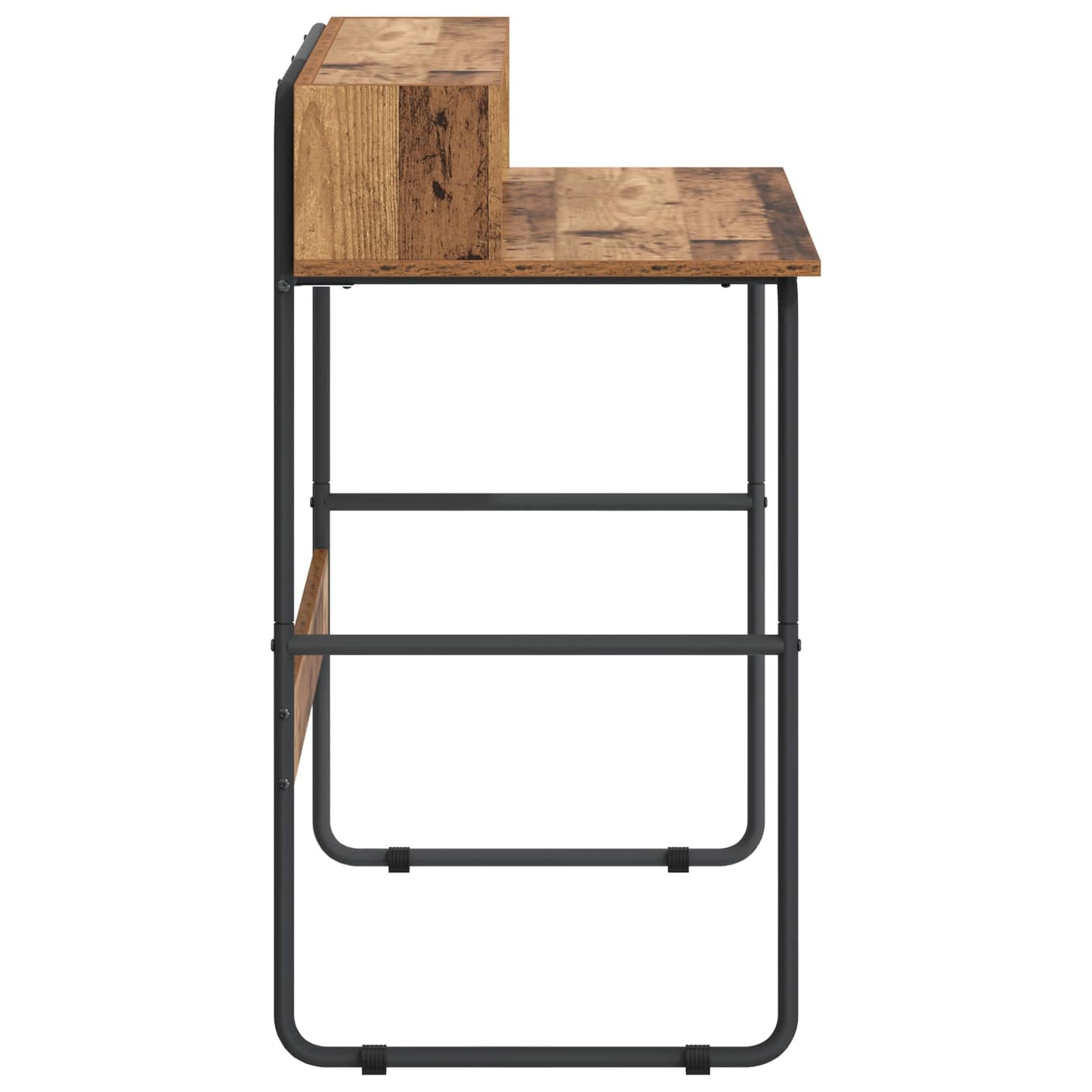 Skrivebord med opbevaring Gammelt træ 100 x 50 x 91 cm