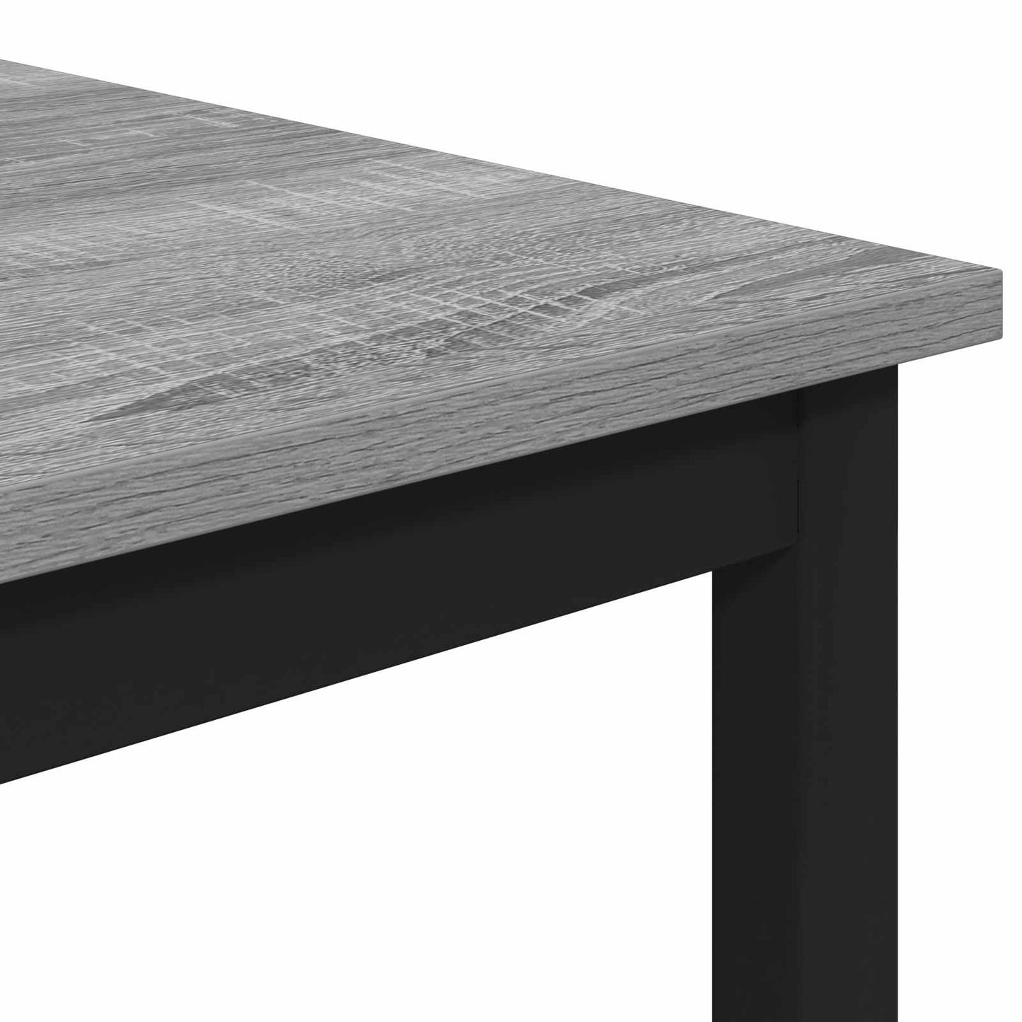 Barbænk 2 stk. Grå Sonoma 40 x 32 x 74 cm Konstrueret træ